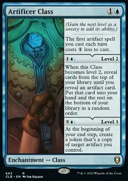 MTG Artificer Class (663/1023) Commander Legends Battle for Baldur's Gate NM - Image 1