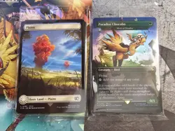 MTG Final Fantasy Chocobo Bundle Click Wheel, Deck Box, Tokens, Lands, Paradise - Image 5