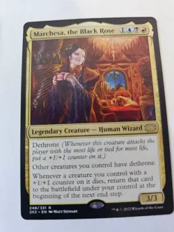 MTG - Marchesa, the Black Rose - Double Masters 2022 - Image 1