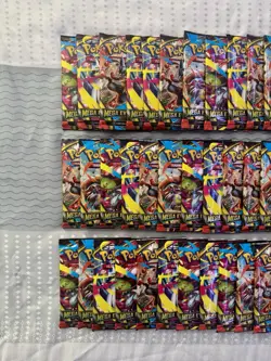 60x Mega Evolution Booster Packs New in Hand Pokemon TCG Sealed Lot Bundle of 60 - Image 2
