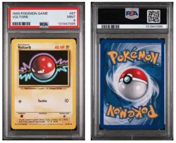 VOLTORB #67 1999 Pokemon Base Set PSA 9 Mint - Image 1
