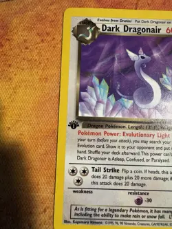 1st Edition Dark Dragonair Team Rocket 33/82 | Vintage WOTC Pokemon - Image 2