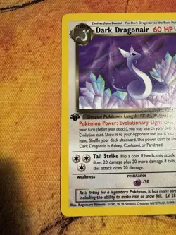 1st Edition Dark Dragonair Team Rocket 33/82 | Vintage WOTC Pokemon - Image 5