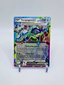 Terapagos ex - 128/142 - Double Rare - Pokemon SV07: Stellar Crown - Image 1