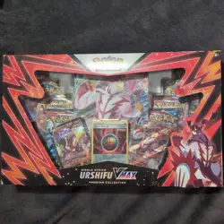 Pokemon TCG: Single Strike Urshifu VMAX Premium Collection Sealed Box - Image 1