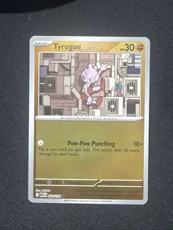 Pokemon TCG - Tyrogue 071/132 (RH Reverse Holo) - Mega Evolution Base Set - Image 1