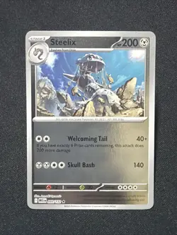 Pokemon TCG - Steelix 093/132 (RH Reverse Holo) - Mega Evolution Base - Image 1