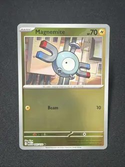 Pokemon TCG - Magnemite 045/132 (RH Reverse Holo) - Mega Evolution Base - Image 1
