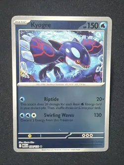 Pokemon TCG - Kyogre 034/132 (RH Reverse Holo) - Mega Evolution Base Set - Image 1