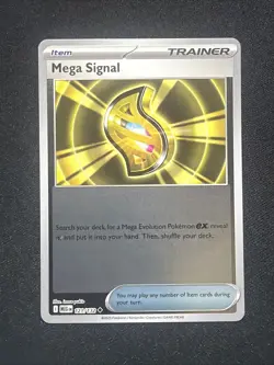 Pokemon TCG - Mega Signal 121/132 (RH Reverse Holo) - Mega Evolution Base Set - Image 1