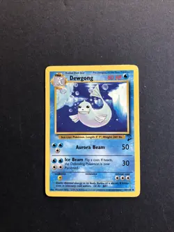 Pokemon TCG Dewgong Base Set 2 36/130 Regular Unlimited Uncommon - Image 1