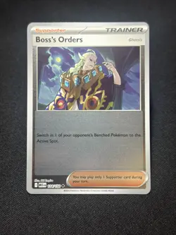 Pokemon TCG - Boss's Orders 114/132 (RH Reverse Holo) - Mega Evolution Base Set - Image 1