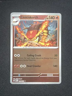 Pokemon TCG - Centiskorch 030/132 (RH Reverse Holo) - Mega Evolution Base Set - Image 1