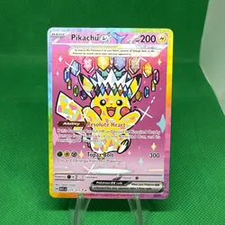 Pokemon Pikachu ex SIR 277/217 Ascended Heroes English NM *IN HAND* - Image 1
