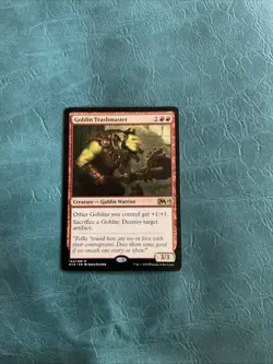 Goblin Trashmaster Magic The Gathering Mtg Rare M19 Card - Image 1