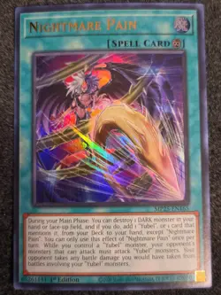 x1 Nightmare Pain - MP25-EN165 - Ultra Rare - 1st Edition Yu-Gi-Oh! M/NM - Image 1