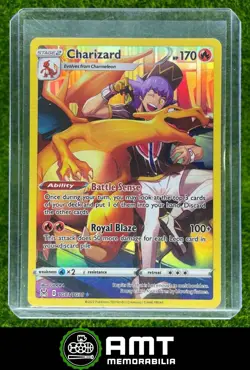 2022 Pokemon Sword & Shield Lost Origin #TG03/TG30 Charizard Trainer Gallery #2 - Image 1