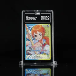 English 2025 One Piece Nami OP11-041 [Alt Leader] A Fist of Divine Speed TAG 10 - Image 1