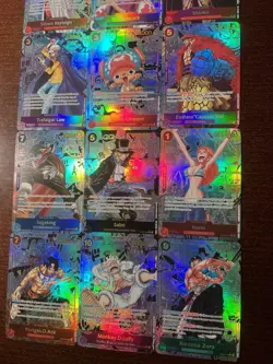One piece Optcg Proxy/custom Manga Luffy Zoro Shanks Nami Teach Rayleigh Chopper - Image 3