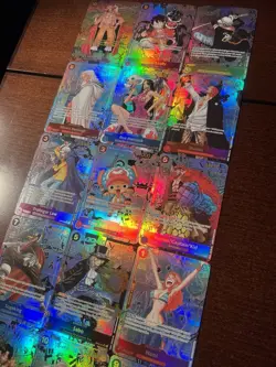 One piece Optcg Proxy/custom Manga Luffy Zoro Shanks Nami Teach Rayleigh Chopper - Image 4
