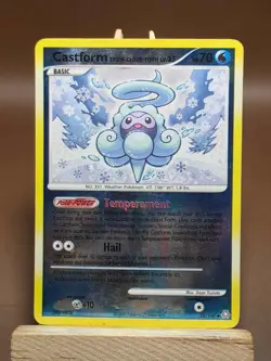 Pokemon HP Legends Awakened Castform SNOW-CLOUD REVERSE HOLO Card 50/146 - Image 1