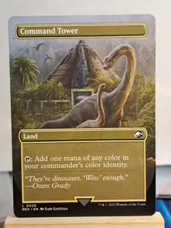 Command Tower (Borderless) Universes Beyond: Jurassic World Collection Regular - Image 2