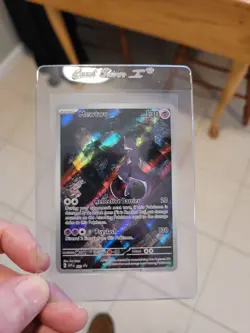 MEWTWO SVP 052 Scarlet Violet 151 Promo Illustration Rare Pokemon Card SEALED - Image 1