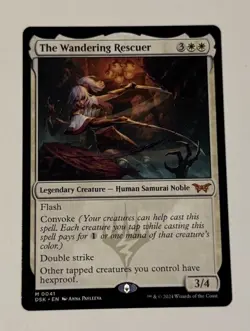 MTG The Wandering Rescuer - Duskmourn: House Of Horror LP - Image 1