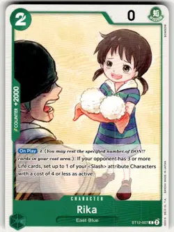 ST12-007 Rika Zoro and Sanji - One Piece Card Game - Image 1
