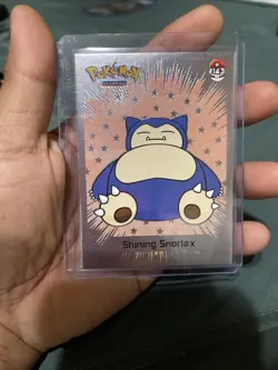 Shining Snorlax #143 - Gold Holo - Shiny Infinity Set 2024 - Pokemon Card NM - Image 1