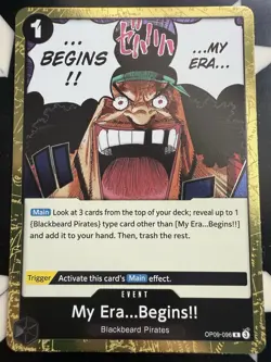 One Piece Emperors in the New World My Era...Begins!! Foil Card OP09-096 - Image 1