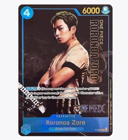 Roronoa Zoro (Premium Card Collection -Live Action Edition-) P-056 Foil - Image 1