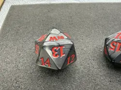 Magic The Gathering 2020 Lot Of 3x D20 Dice MTG Life Counters Spindowns - Image 2