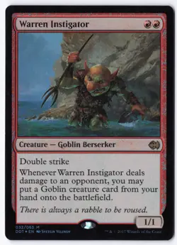 Warren Instigator M Duel Decks: Merfolk vs. Goblins 32 LP - Image 1