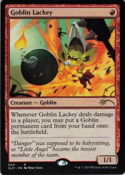 MTG Goblin Lackey (20) | NM | Secret Lair "explosion sounds" {SLD} - Image 1