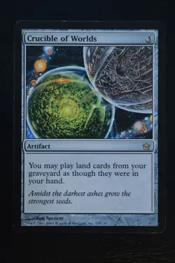 Magic The Gathering MTG CRUCIBLE OF WORLDS Fifth Dawn LP Lightly Played - Image 1