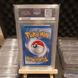 Pokemon Neo Genesis Lugia Holo Rare Card 9/111 PSA 7 NM - Image 2