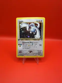 Lugia 1st Edition Holo Neo Genesis 9/111 Rare Pokemon Card - Image 1