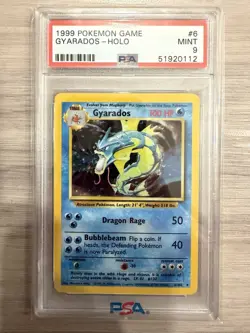1999 Pokemon Gyarados PSA 9 Mint Holo #6 - Image 1
