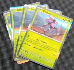 x4 Genesect 008/094 (Holo) - ME02 Phantasmal Flames PFL - Pokemon - NM/M - Image 1