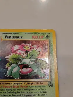Venusaur WOTC Promo 13 Holo Pokemon TCG Card - Rare!! - Image 5