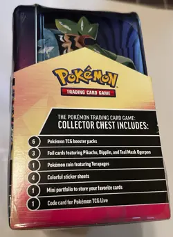 Pokemon TCG: Scarlet & Violet | Surging Sparks Collector Chest Lunchbox - SEALED - Image 2