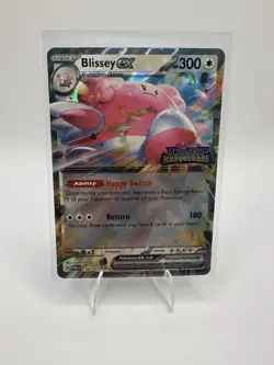 Pokemon TCG Blissey ex 134/167 - Double Rare Twilight Masquerade Promo Stamped - Image 1