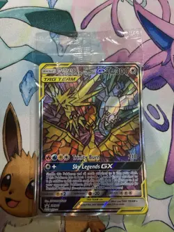 Pokemon Moltres Zapdos Articuno GX *SEALED PROMO * SM210, Stained Glass Birds. - Image 1