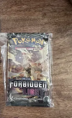 Pokemon TCG Sun & Moon-Forbidden Light Booster Pack - Image 1