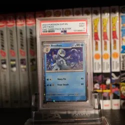 2023 Pokemon Arctibax Holo Promo #064 Rare S/V PSA Graded 9 ENG 3-Pack Blisters - Image 1