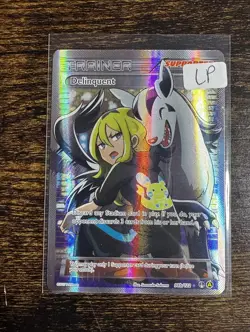 Pokemon TCG Delinquent Alternative Art Trainer XY Breakpoint 98b/122 LP - Image 1