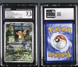 “CRIMP ERROR” 2023 POKEMON SVP OBSIDIAN FLAMES ETB PROMO #044 CHARMANDER CGC - Image 1