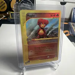 Pokemon TCG Magby Expedition Reverse Holo 52/165 NM/Mint - Image 1
