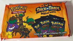 Pokemon TCG: Trick or Trade BOOster Bundle SEALED NEW 35 Mini Packs Halloween - Image 1